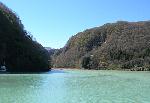吾妻川中和のための品木ダム（群馬県六合村）